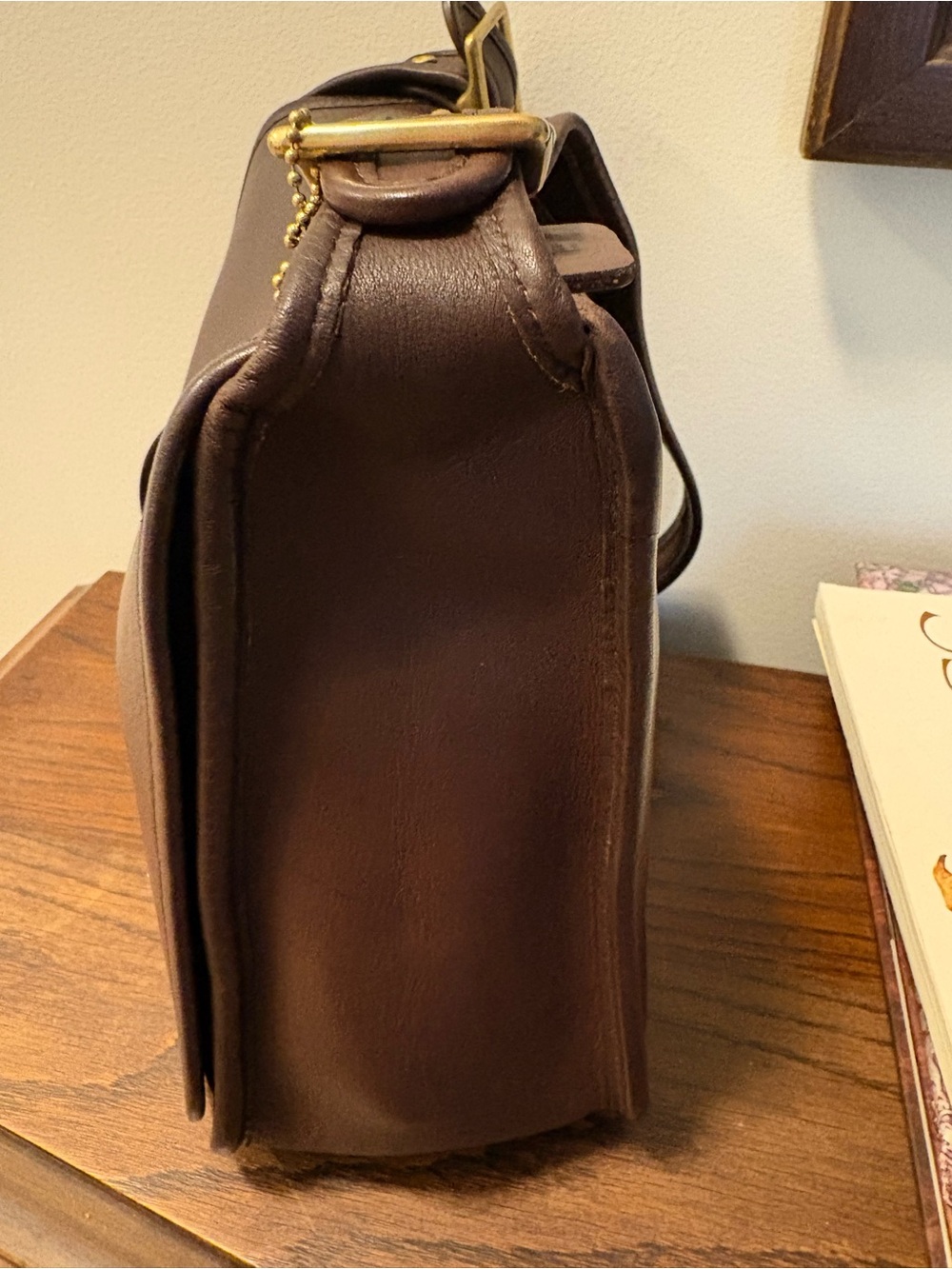 Coach Vintage 9525 Mahogany Stewardess Bag - Picture 6 of 14